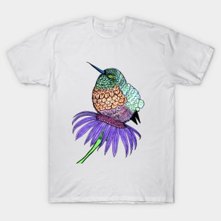 Fluffy Baby Hummingbird T-Shirt